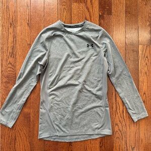 Under Armour Heather Gray ColdGear Top